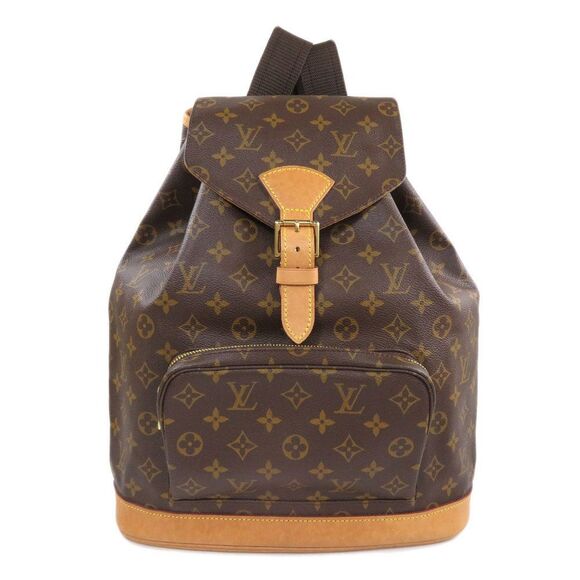 Louis Vuitton Montsouris Backpack Daypack Monogram Canvas - Picture 1 of 9